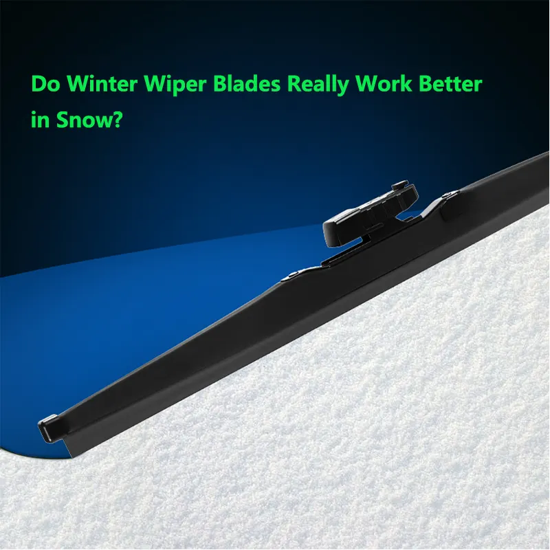 ¿Las cuchillas de limpiaparabrisas de invierno realmente funcionan mejor en la nieve?