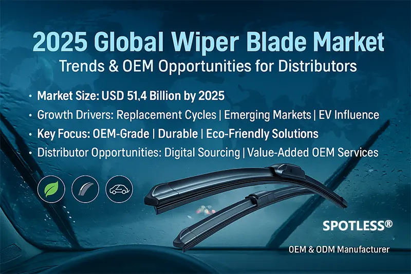 Global Wiper Blade Market Outlook 2025: Tendencias y oportunidades de OEM para distribuidores
