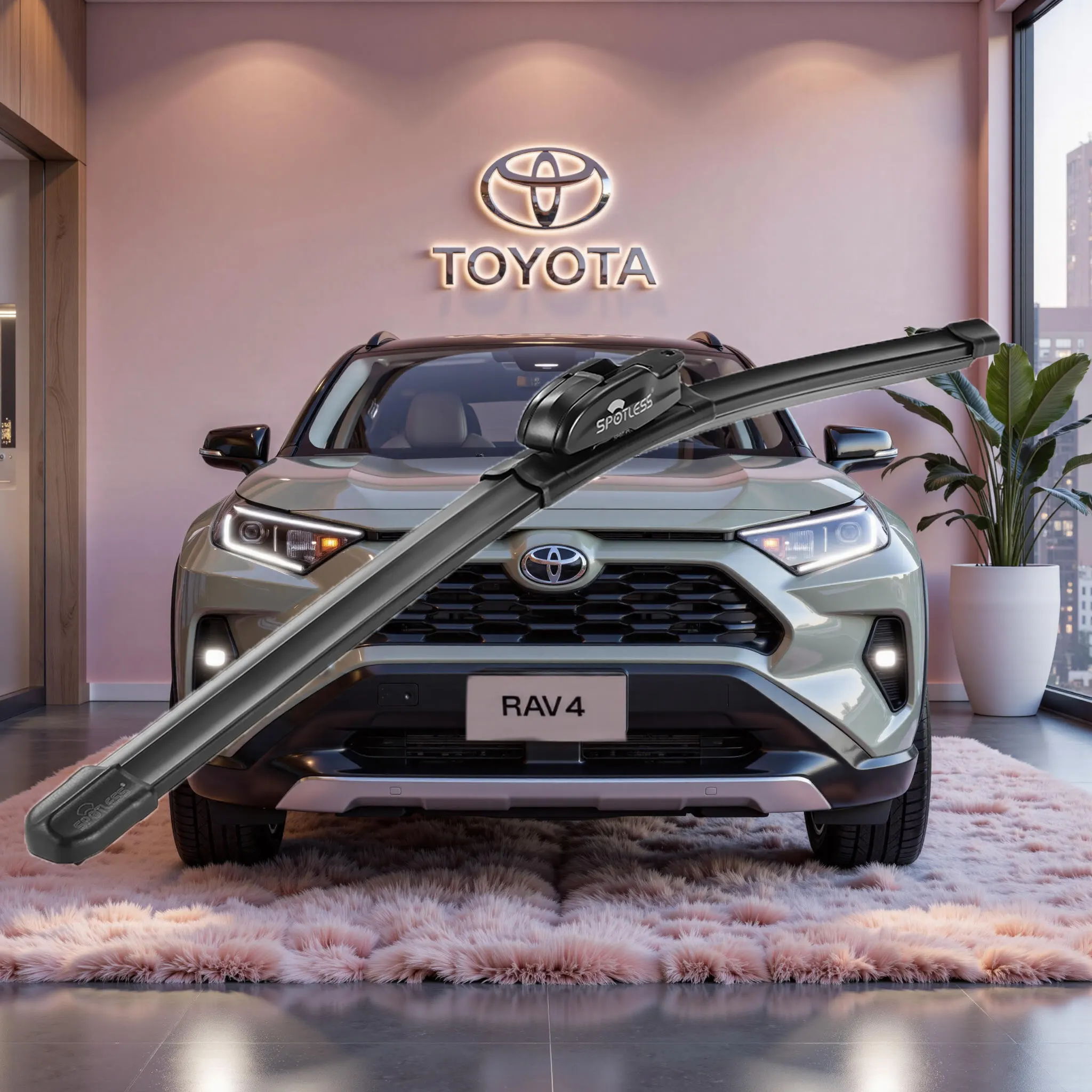 Guía paso a paso: Instalación de las cuchillas de limpiaparabrisas Toyota Rav4 (2020-2024)