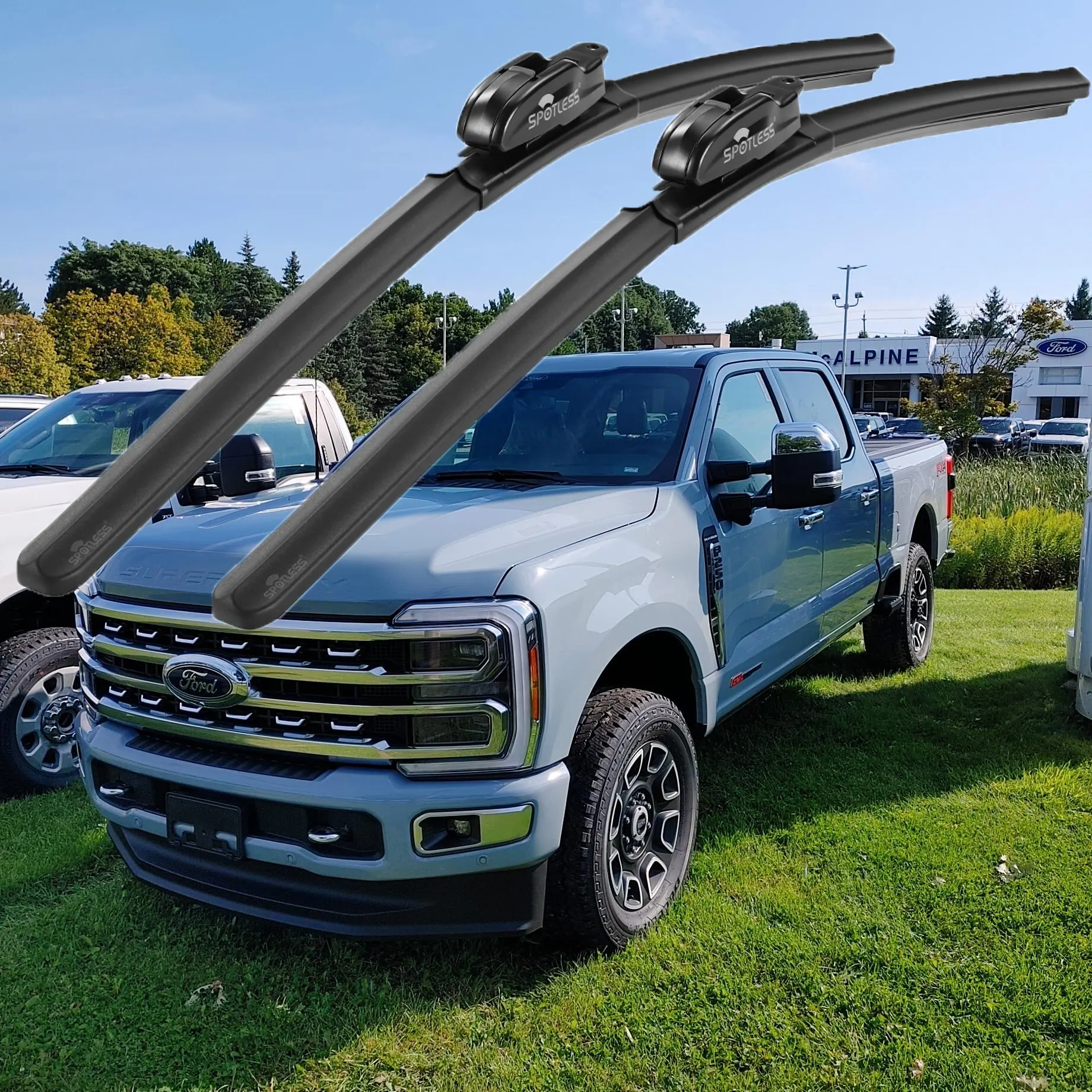 ¿Cómo cambiar las cuchillas de limpiaparabrisas en sus camiones Ford F-Series (modelos 2015-2025)?