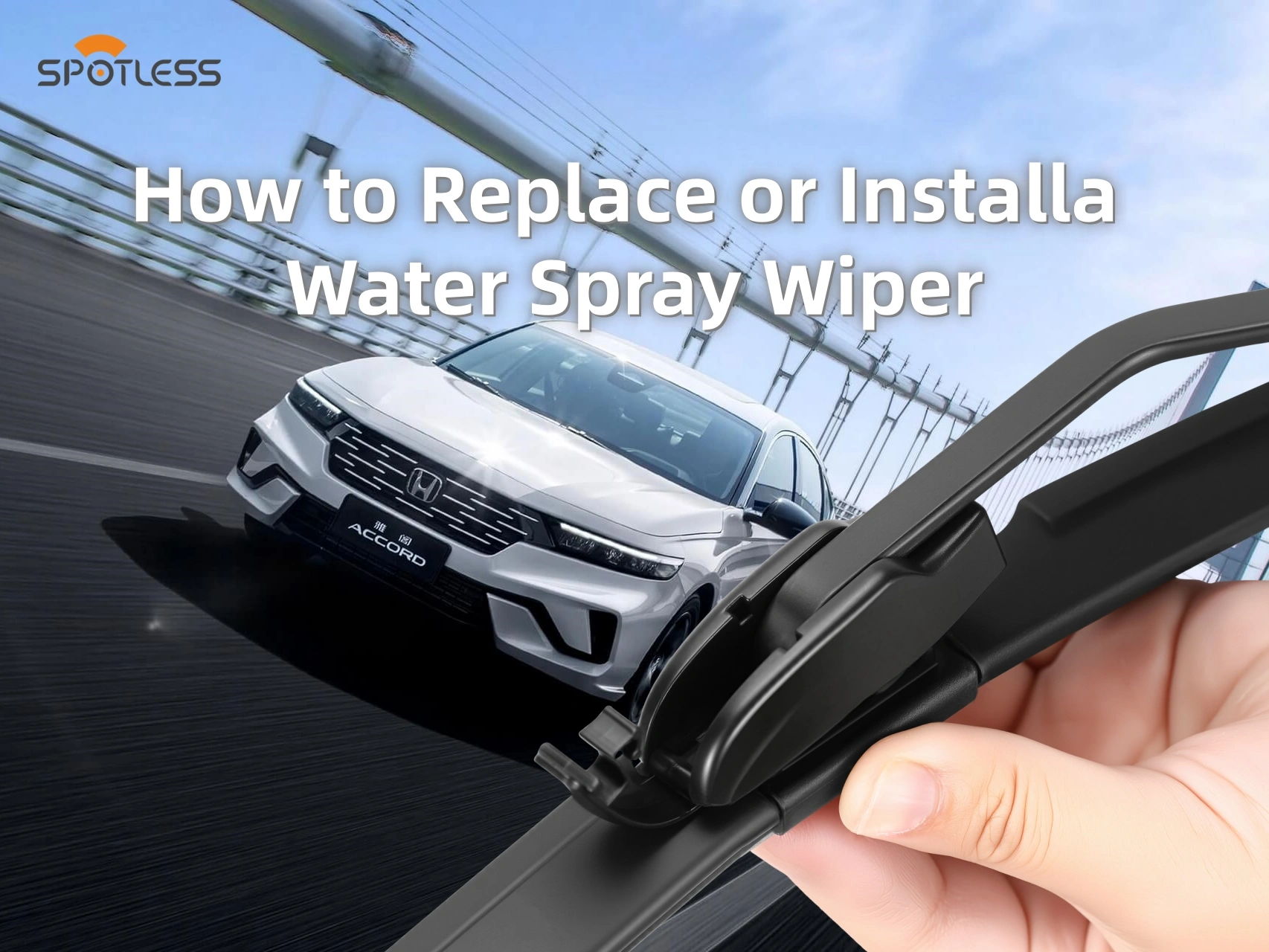 Cómo reemplazar los limpiaparabrisas con rociador de agua: una guía práctica para tiendas y distribuidores de repuestos para automóviles