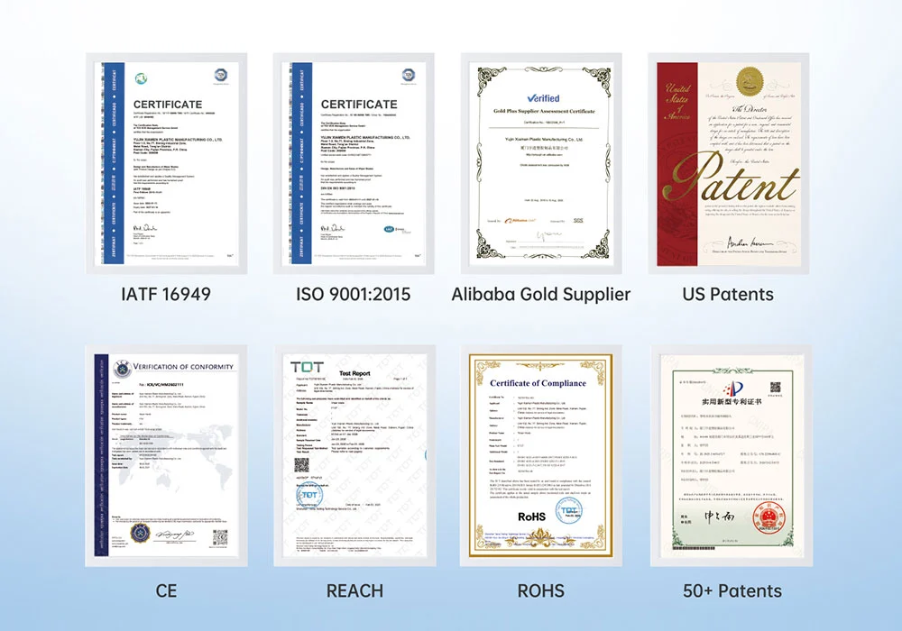 Certificates ＆ Quality Assurance